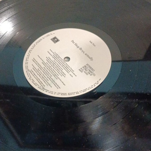 Pet Shop Boys Actually vinyl like new, electronic