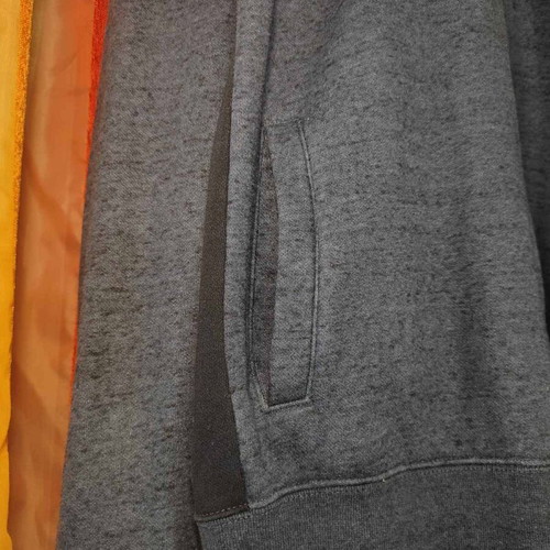 Champion Men's Full-Zip Jacket XL Gray-Blue Used