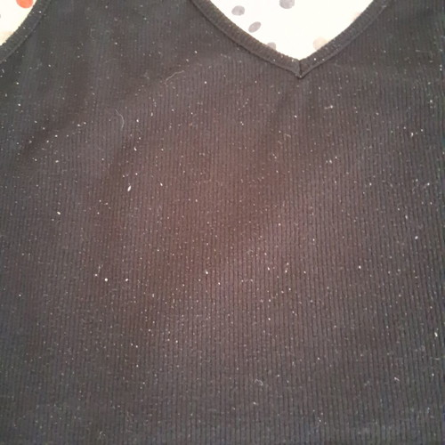 Vintage crop top black size L like new