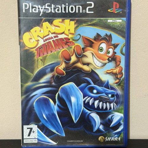 Crash of the Titans PS2 game, good condition