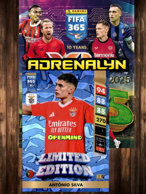 Κάρτα Antonio Silva Limited Edition Fifa 365 2025 Andrenalyn XL καινούργια