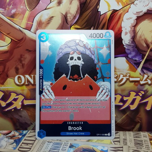 One Piece Brook card near mint