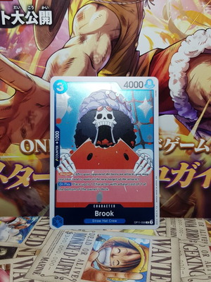 One Piece Brook card near mint