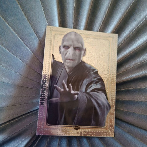 Harry Potter collectible silver card new, glossy durable material
