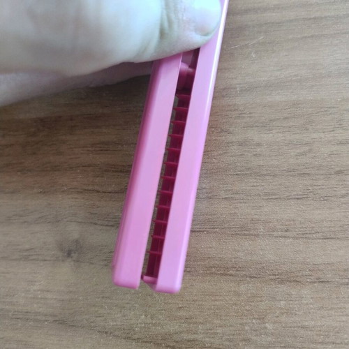 Plastic tool for separating wrapping tape like new, two sizes