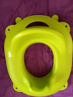 Baby toilet seat plastic, new
