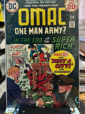 OMAC #02 comic like new, English