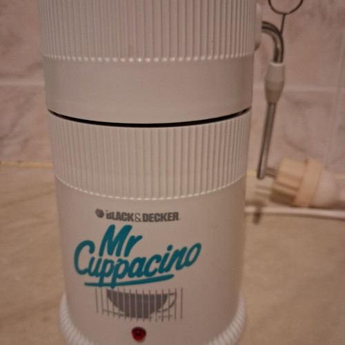 Mr Cuppacino milk frother used for hot milk drinks