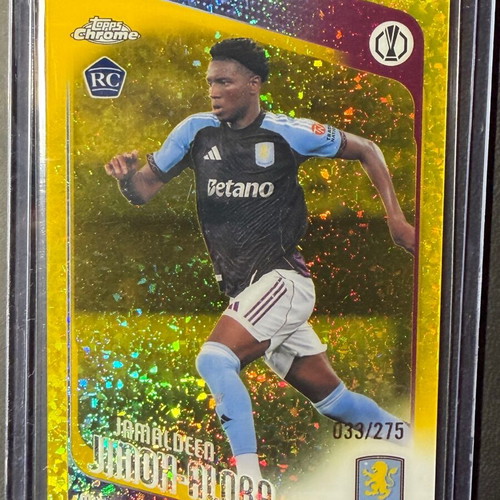 Jamaldeen Jimoh-Aloba Aston Villa RC trading card new