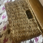Wicker baskets set of 2, like new