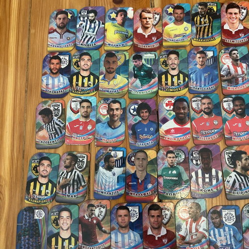Panini 2017 Football Collectible Tags like new