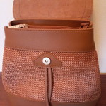Verde tan backpack bag like new