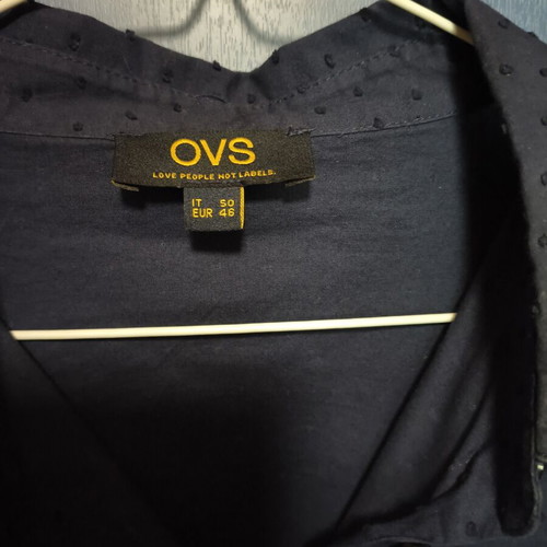 Women's dark blue shirt XL 100% cotton like new Ovs Fashion
