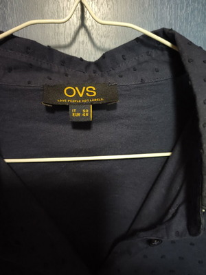 Women's dark blue shirt XL 100% cotton like new Ovs Fashion