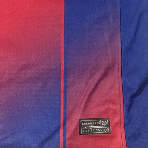 Barcelona jersey new with tags, slim fit Large