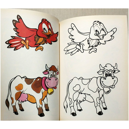Chromorama of Animals new children's book with painting