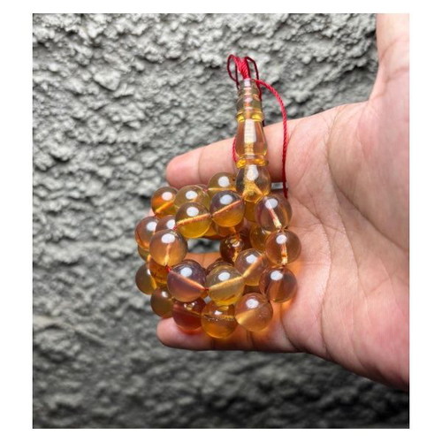 Komboloi genuine Indonesian Blue Amber new, rare quality