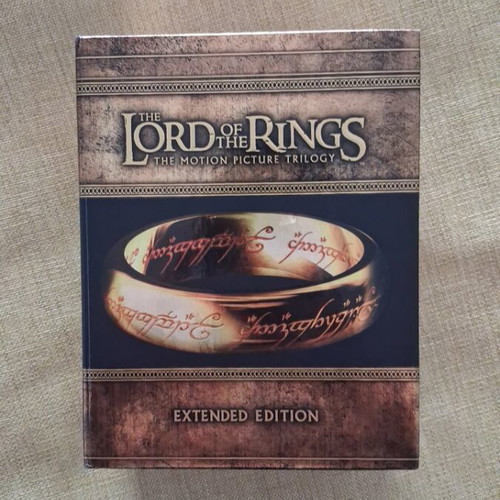 The Lord of the Rings Blu-ray Trilogy extended edition like new