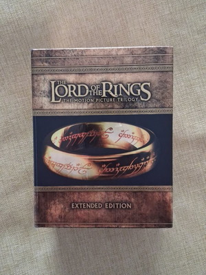 The Lord of the Rings Blu-ray Trilogy extended edition like new