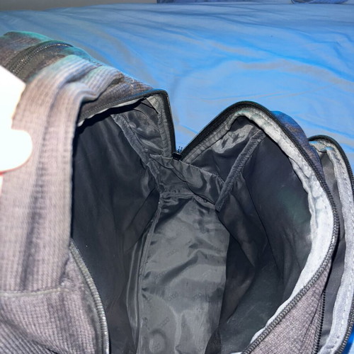 Polo Prodigy backpack like new, black, ergonomic with laptop compartment