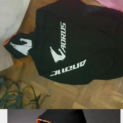 Aorus Hoodie sweatshirt original XXL black new