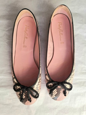 Pretty Ballerinas δερμάτινες μπαλαρίνες φίδι μέγεθος 41 σαν καινούργιο