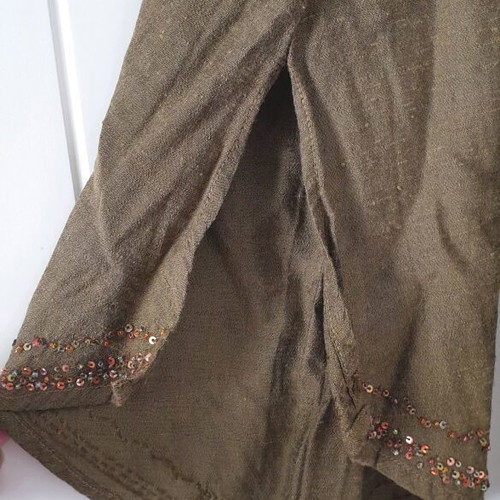 Viscose blouse 100% used, oil color, size L