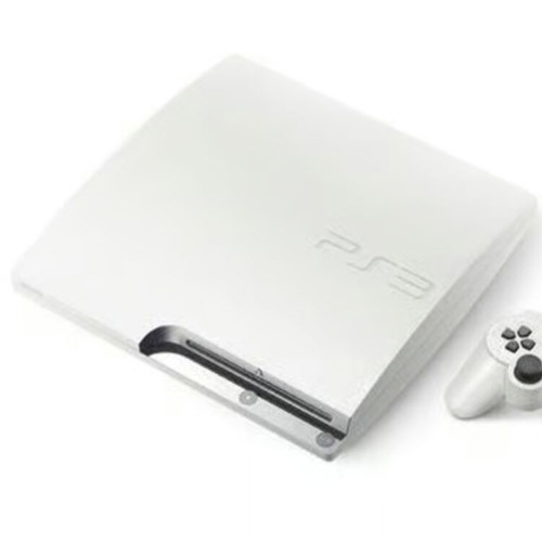 Sony Playstation 3 Slim White console used