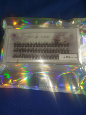 Jie Li Lai eyelashes 60 clusters 11mm new