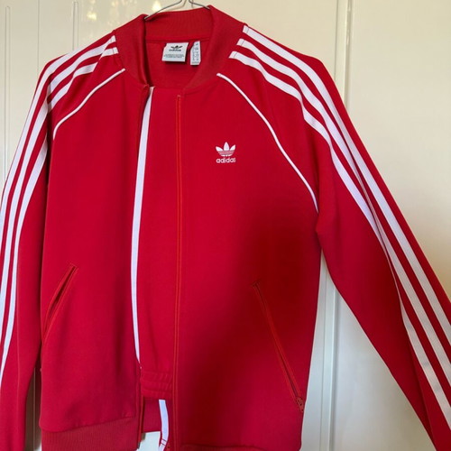 Adidas 2 pcs woman set like new, red, size S