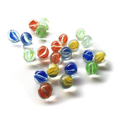 Glass marbles pack of 50 new