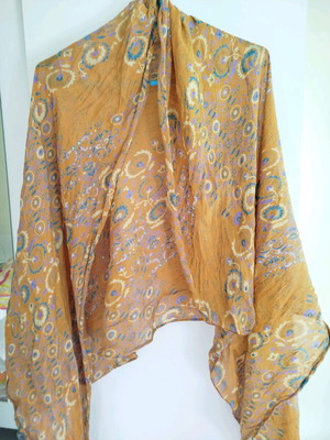 Scarf used with pattern