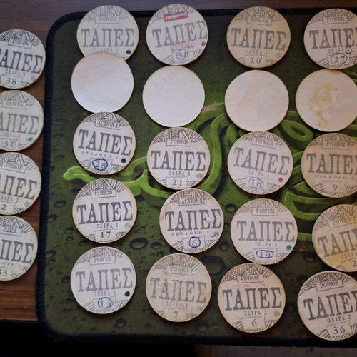 Collectible caps used from Power, Super Tasty Tops, Mega Tasty Tops and Tasty Tops
