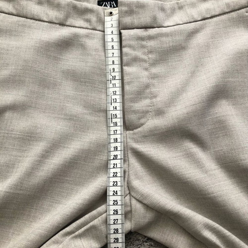 Zara women's pants like new, light gray, size S