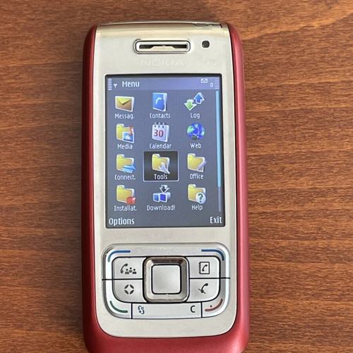 Nokia E65 phone used in excellent condition with original charger