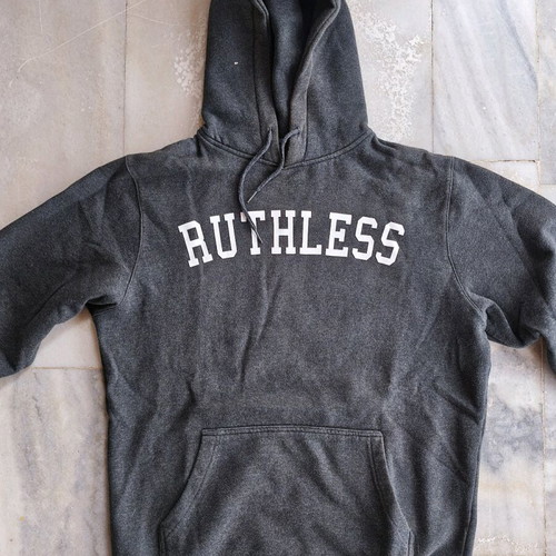 Mister Tee Ruthless Hoodie men's medium gray like new