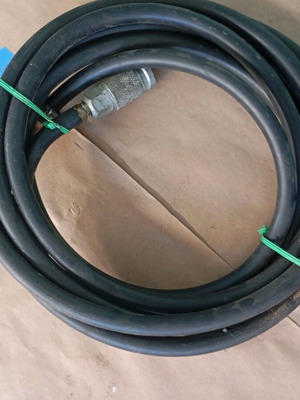 Air hose like new, black cable for air drills