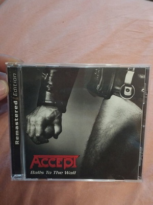 Accept Balls To The Wall CD remastered edition like new with bonuses