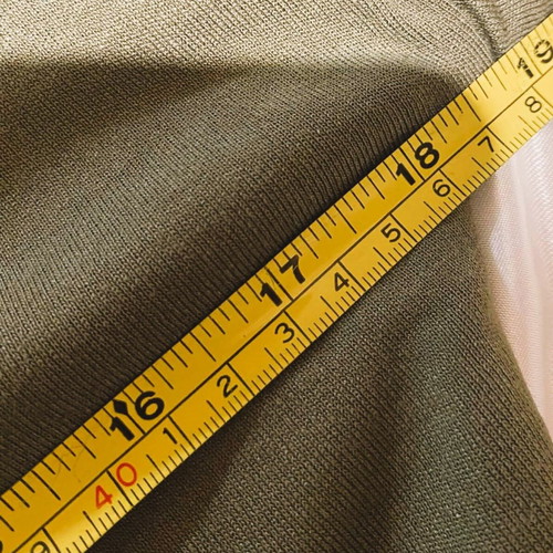 Walk dress new, khaki with front pockets, age 13-14