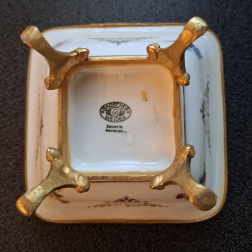 Vintage Bauscher Weiden Bavaria porcelain bowl used