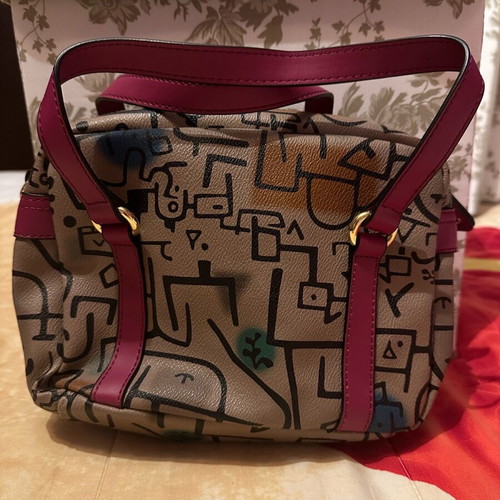 Kem crossbody bag new, multicolor, convertible to handbag