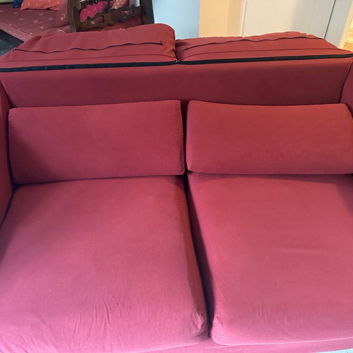 Two-seater sofa used 1.72x0.85 with cushions