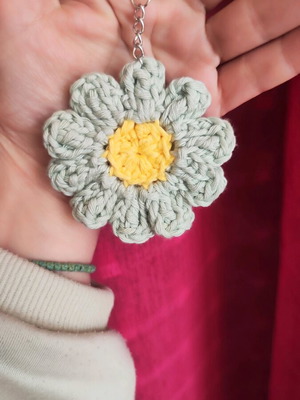 Μπρελόκ μαργαρίτα χειροποίητο καινούργιο