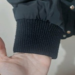 Women's bomber used, black, Pull and Bear