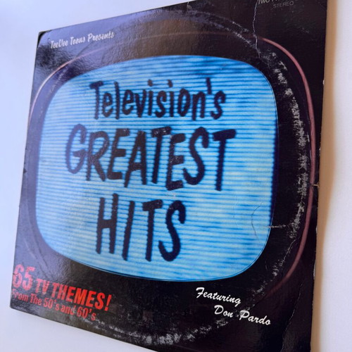 Television's Greatest Hits 2xLP used, pop genre