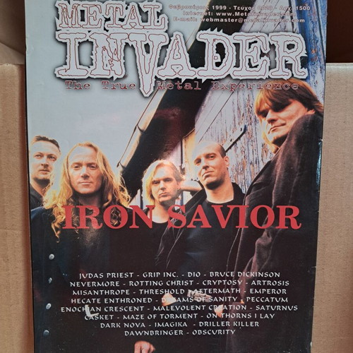 Metal Invader February 1999 No 28 used