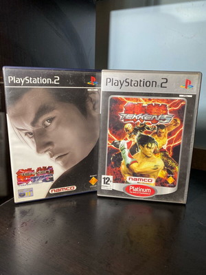 Tekken 5 και Tekken Tag Tournament μεταχειρισμένα για PlayStation 2 πακέτο