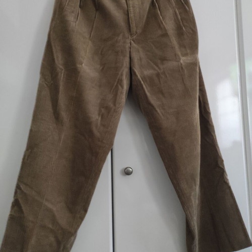 Artisti Italiani men's corduroy pants like new, brown, size L