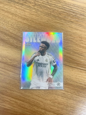 Vini Jr Silenced Topps Chrome card like new