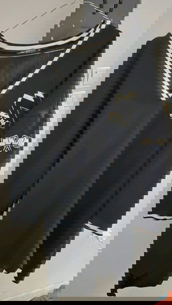 zara μαύρο φόρεμα